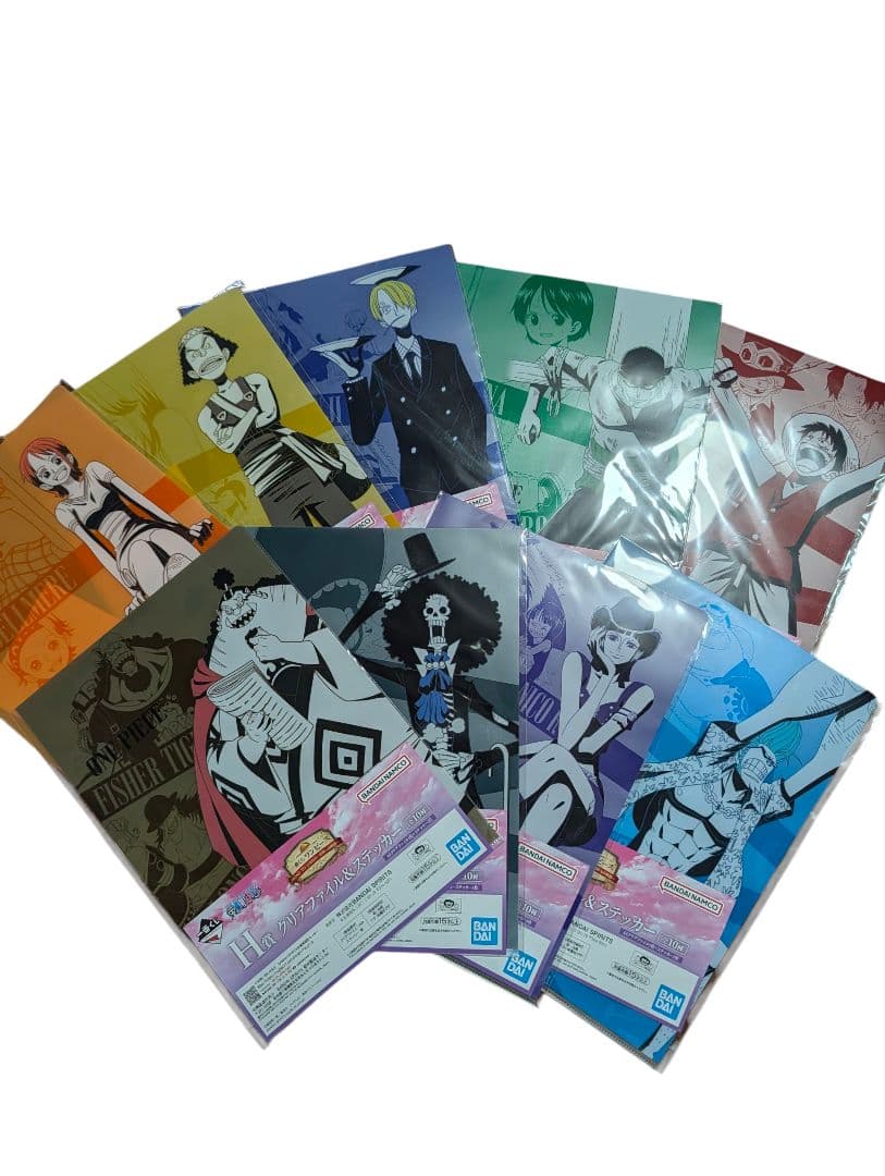 ワンピース 一番くじ まとめ売り マグカップ／クリアファイル／タオル／ラバスト