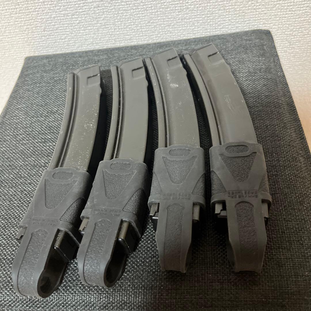 東京マルイ次世代MP5 ノーマルマガジン4個 実物 MAGPUL バンパー付き