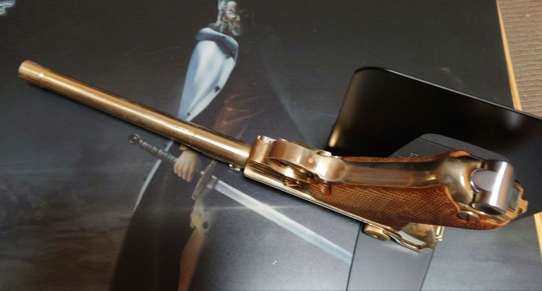金属製モデルガン　ルガー　マルシン