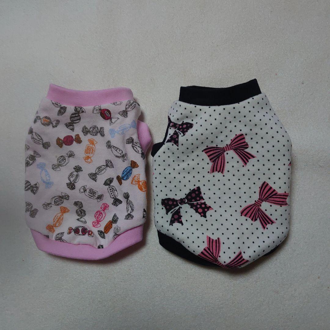 犬服 3S わんこの普段着　キャンディとリボン
