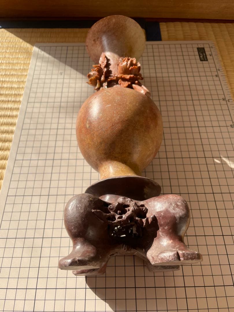 時代 砡製 花瓶 高さ約30㎝