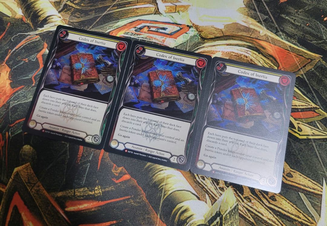 その他 FLESH AND BLOOD Codex of Inertia RF FAB
