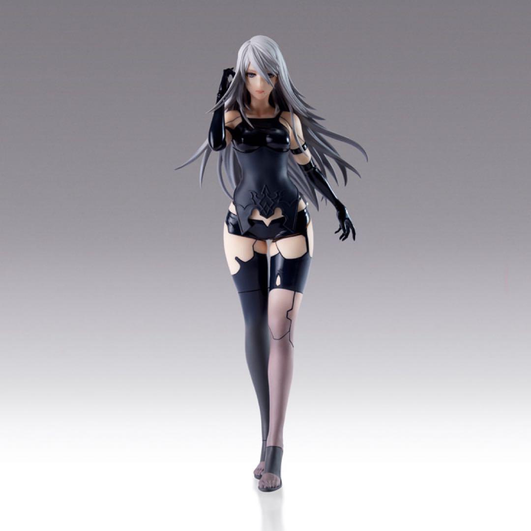 Nier Automata 2B goggle off verと A2
