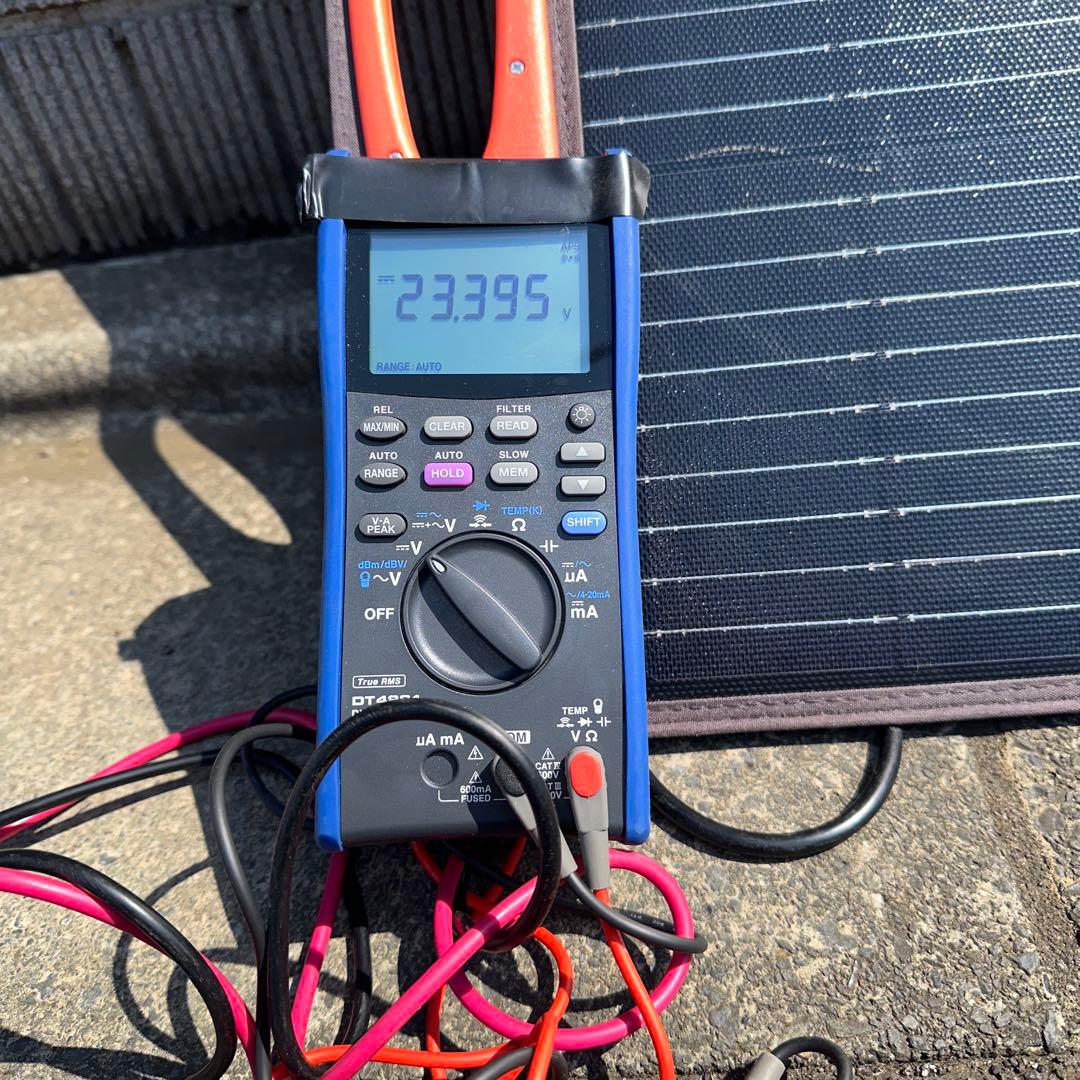 EVOPOWソーラーパネル100W ESSP100折りたたみ太陽光パネル