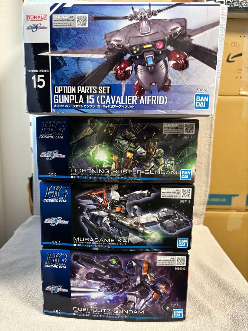 HGCE ムラサメ改他　ガンプラ 4点セット