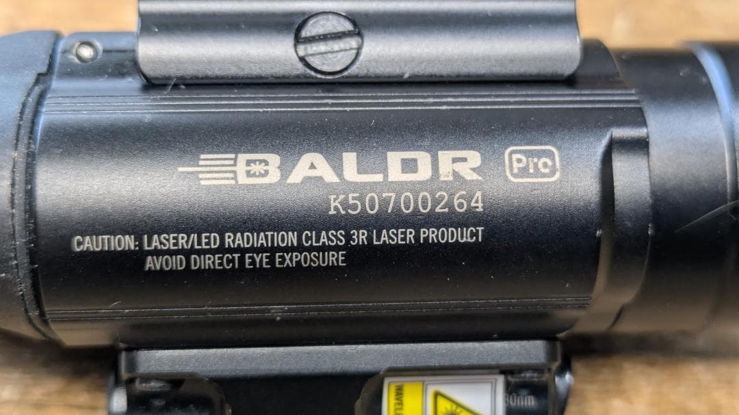 OLIGHT BALDR RL LED＋グリーンレーザー タクティカルライト