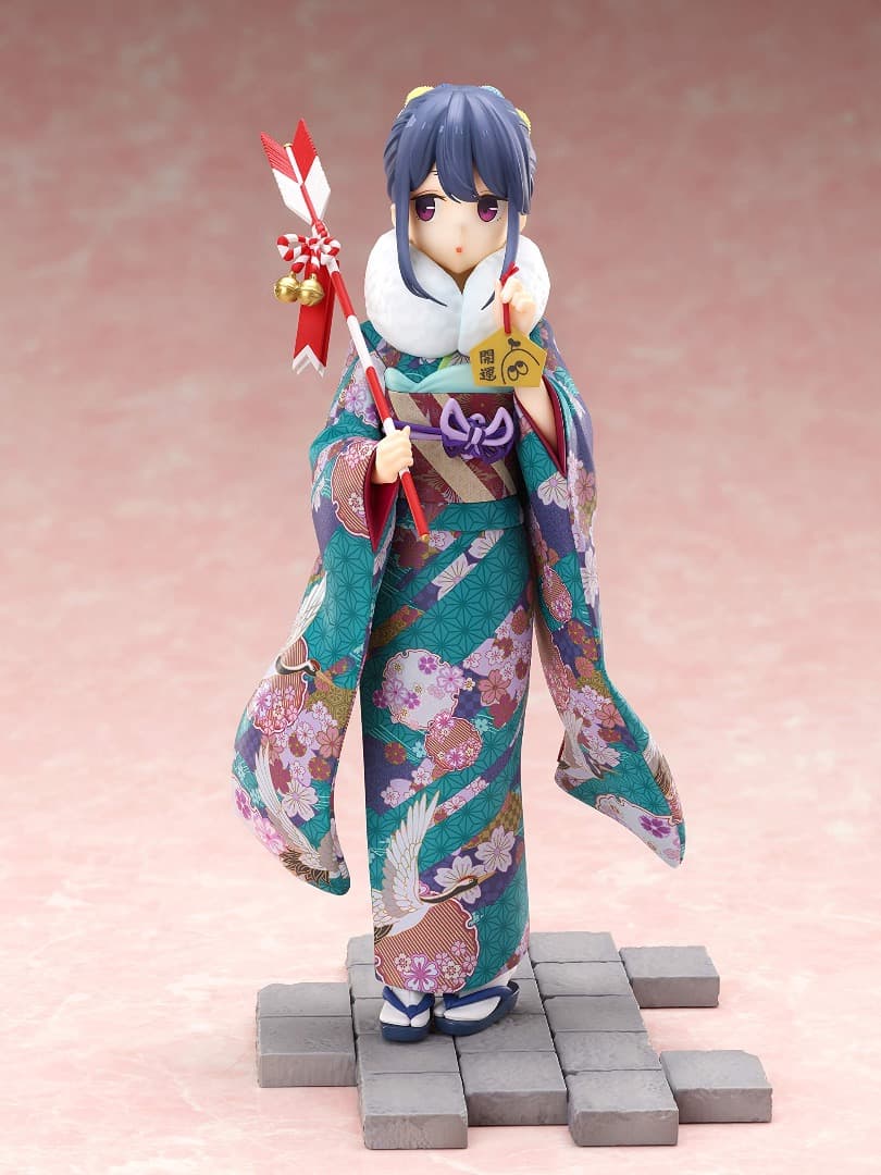 新品　未開封品　ゆるキャン△ 志摩リン 振袖 1/7スケール フィギュア