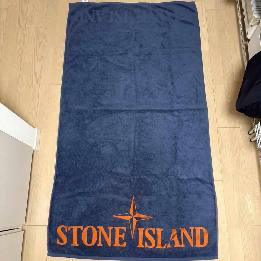 【未使用】stone  ビーチタオル ひざ掛け