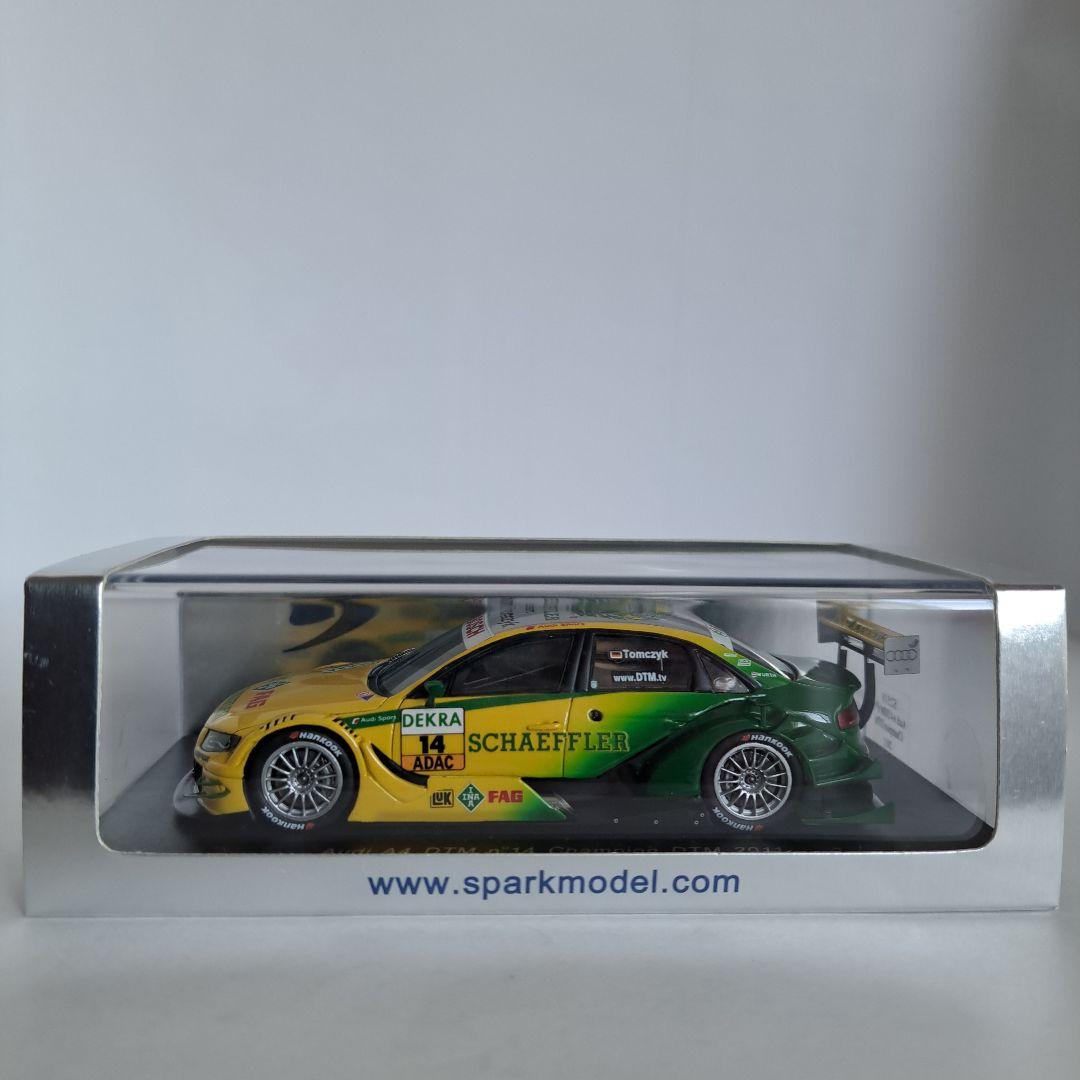 スパークモデル アウディ A4 DTM チャンピオン 2011 スパーク