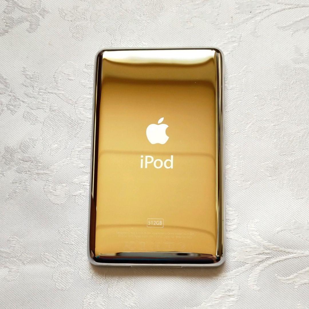 【TAk】iPod Classic 第7世代 シルバー 512GB