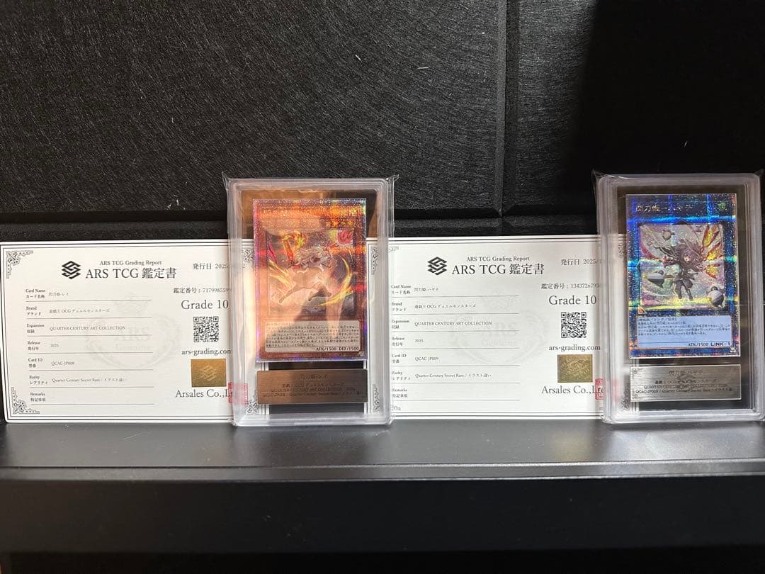 【ARS10】 遊戯王 閃刀姫-レイ,ハヤテ 25th セット