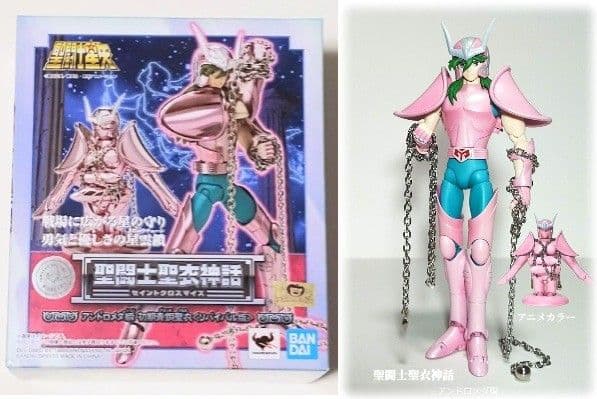 聖闘士聖衣神話　アンドロメダ瞬　初期青銅聖衣　リバイバル版　アニメカラー　塗装品