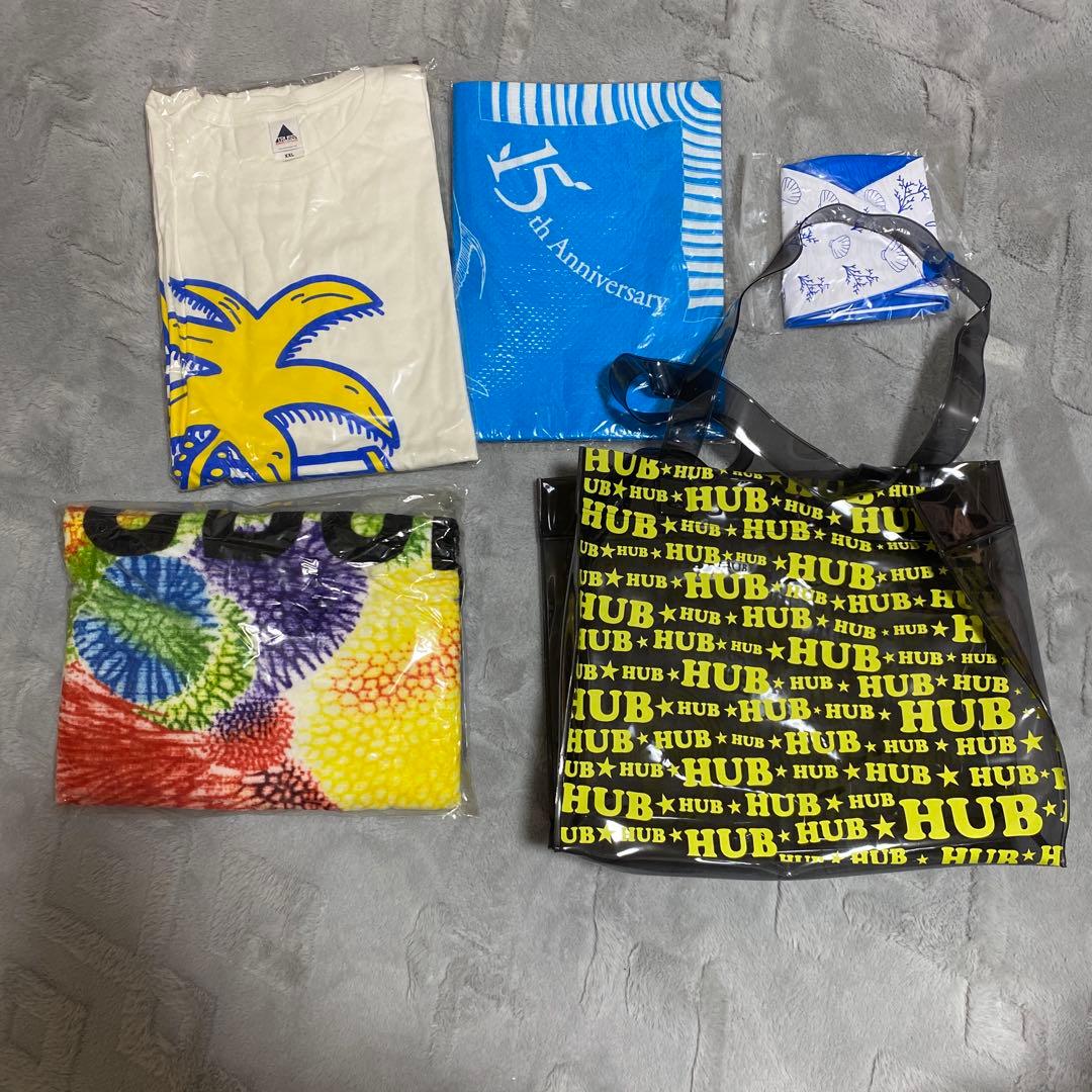 HY HUB CLUB15周年記念 Tシャツ・トートバッグセット