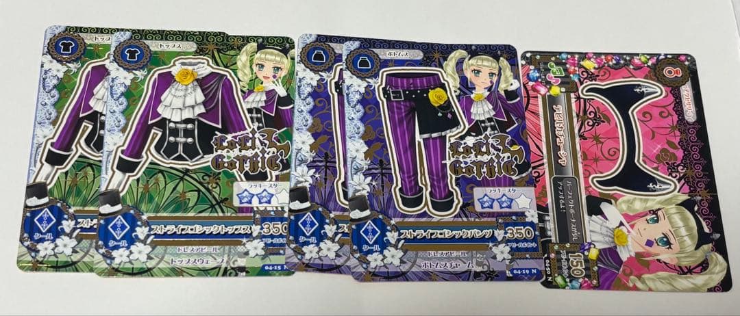 アイカツ 初期カード ロリゴシック 藤堂ユリカ