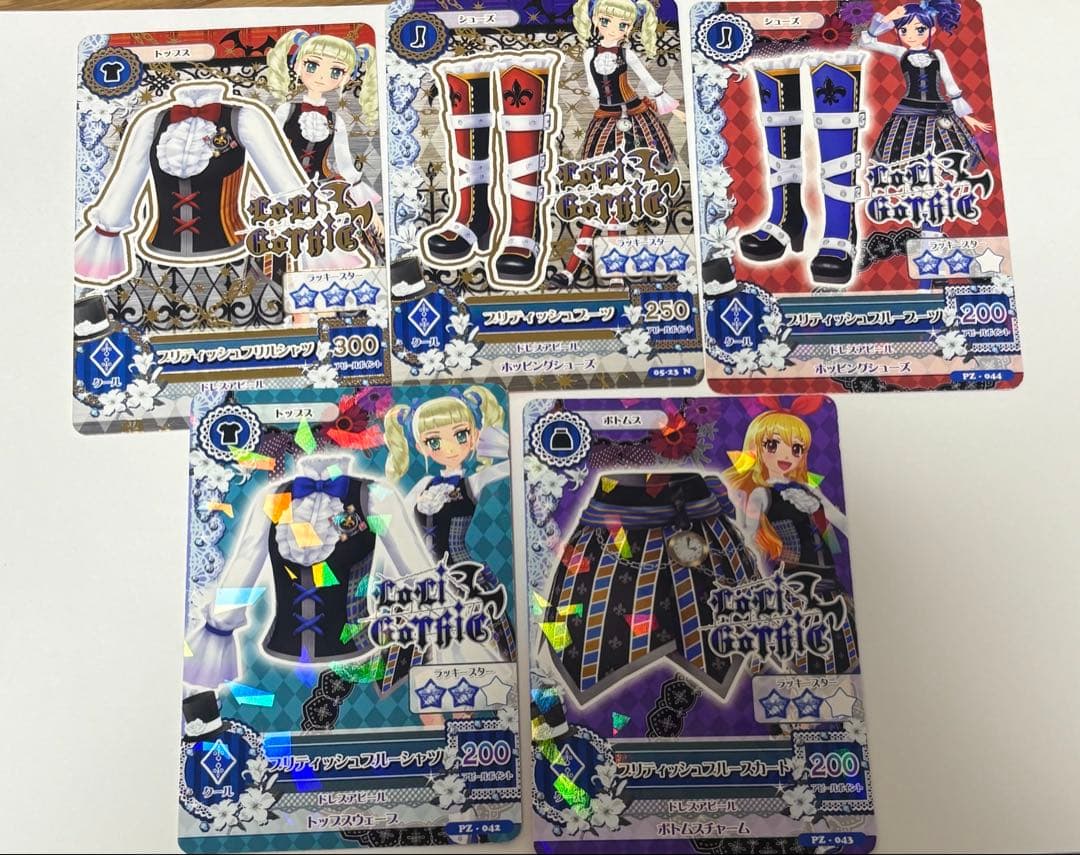 アイカツ 初期カード ロリゴシック 藤堂ユリカ