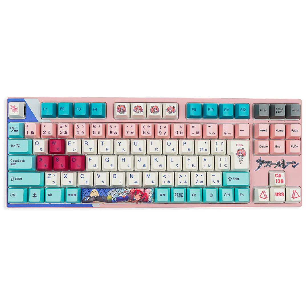 アズレン×ふもコレ ブレマートンモデル キーボード ジャスミン軸VARMILO