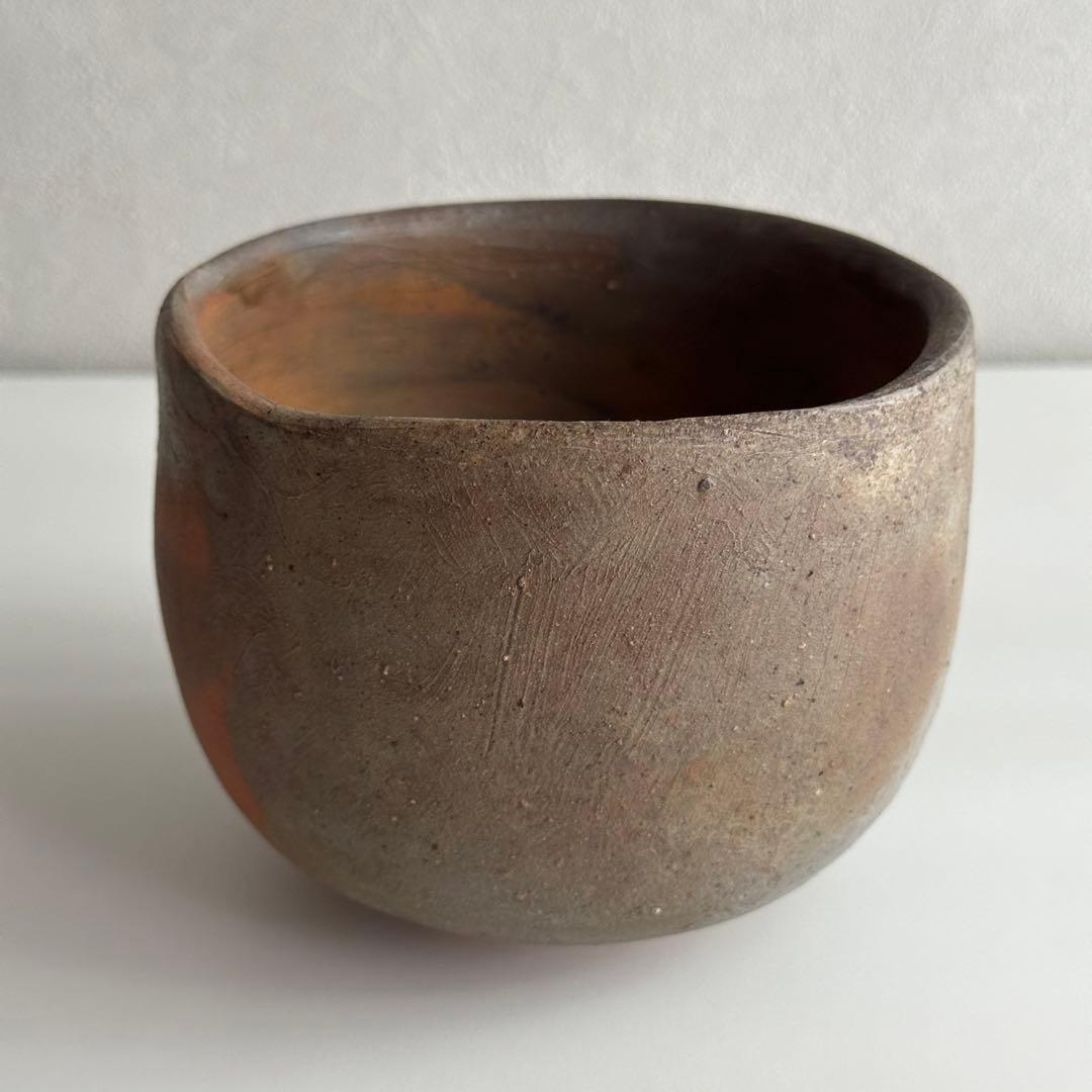 乗松俊行 備前 茶器 窯変 茶碗 共箱