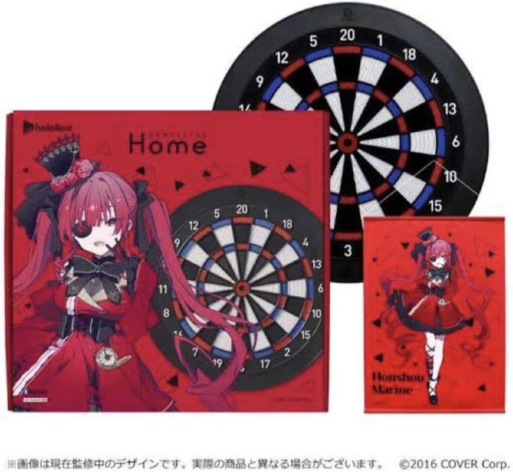 DARTSLIVE ホロコラボダーツボード 宝鐘マリンver(システムボイス付)