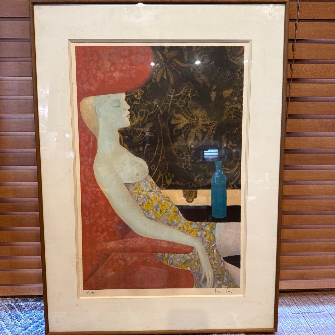 真作 レオノール・フィニ Leonor Fini 本人直筆サイン