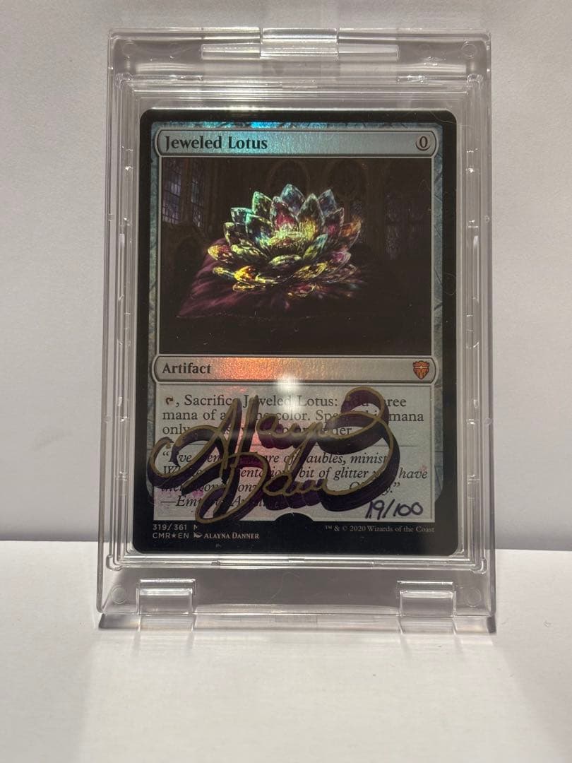 宝石の睡蓮 foil アーティストプルーフ