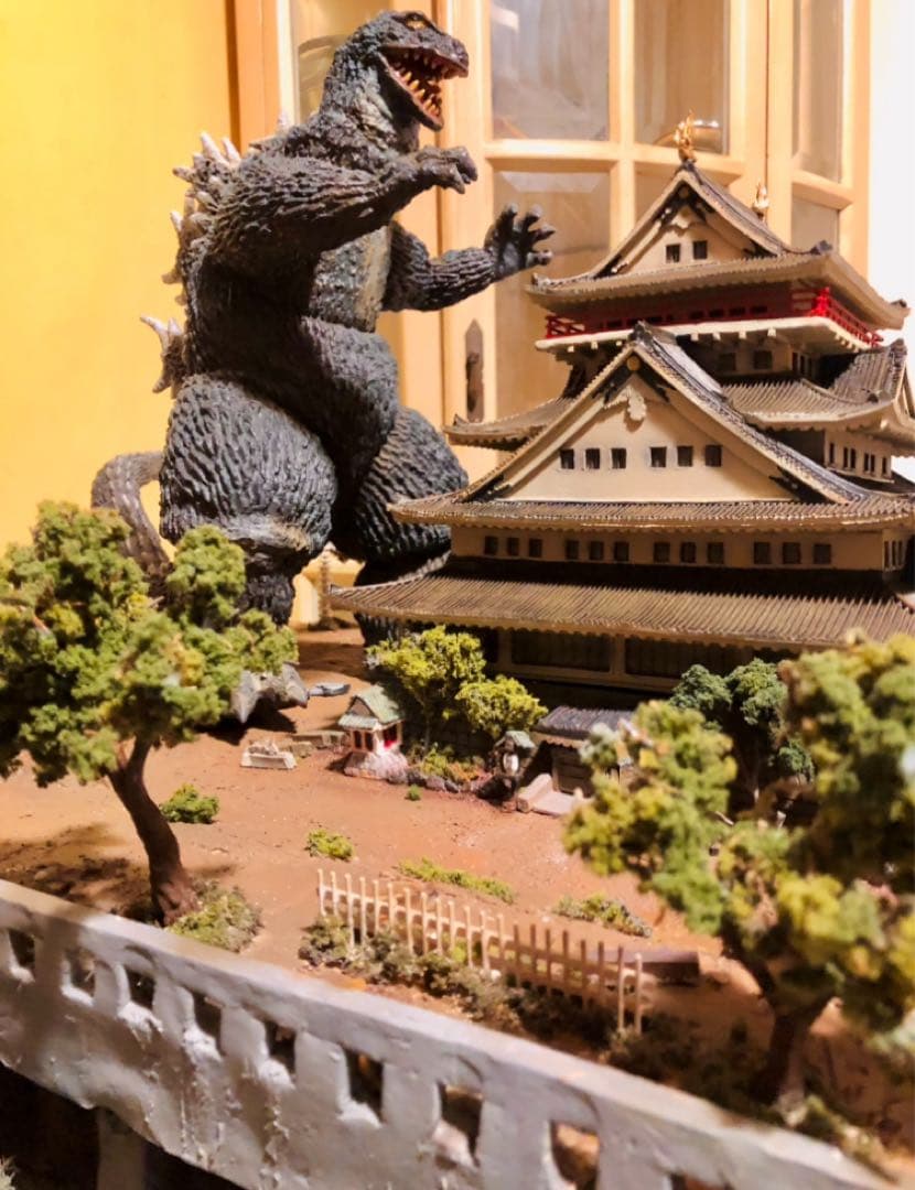 イノウエアーツ熱海城版キンゴジ！レジン完成品『キングコング対ゴジラ』キンゴジ単品