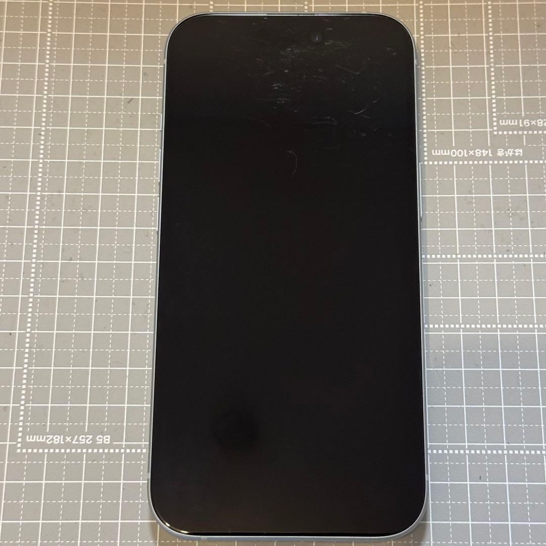 iPhone15 128GB ブルー バッテリー100%