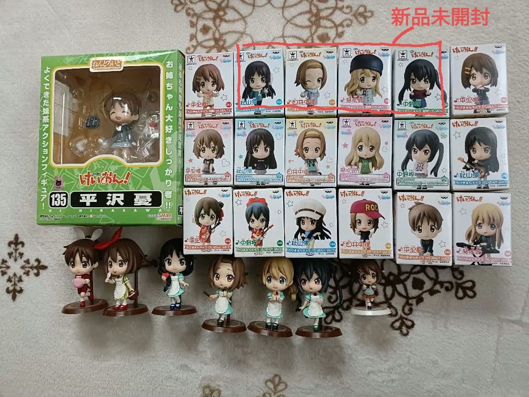 【一部新品未開封】けいおん! フィギュア26体セット