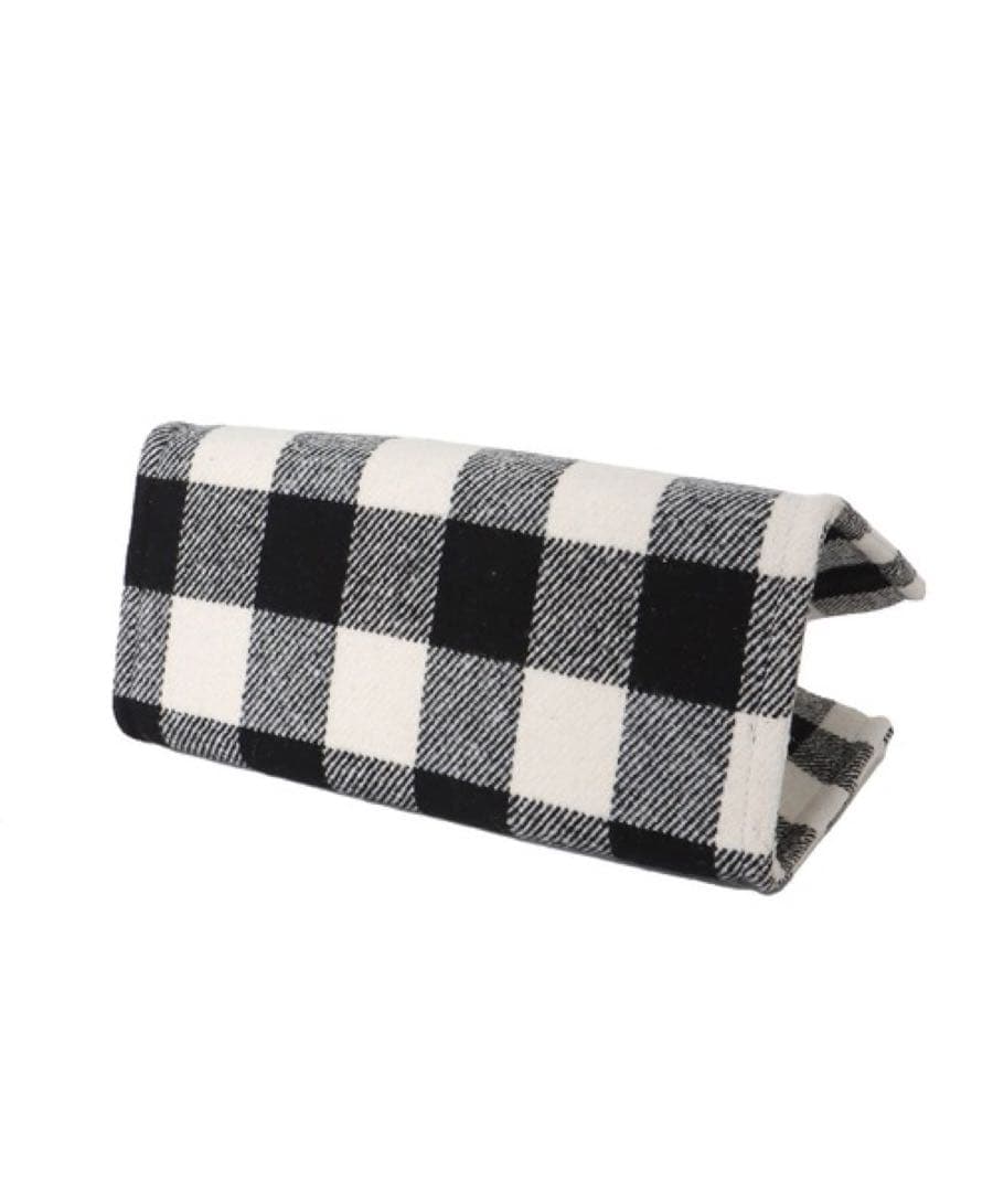【新品未使用】ツルバイマリコオイカワ　Aimee ブロックチェック　ハンドバッグ
