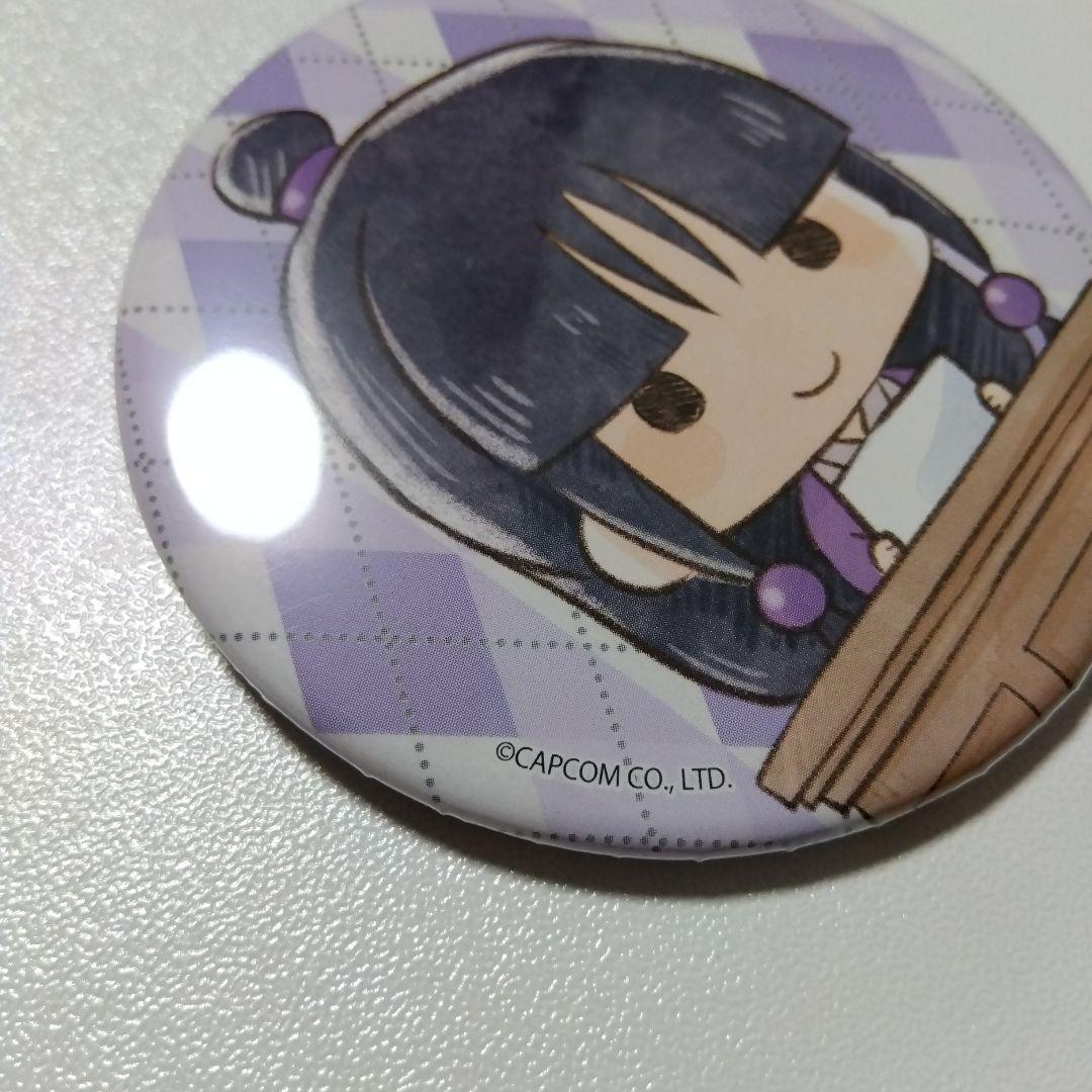 【逆転裁判】綾里真宵 グラフアート 缶バッジ