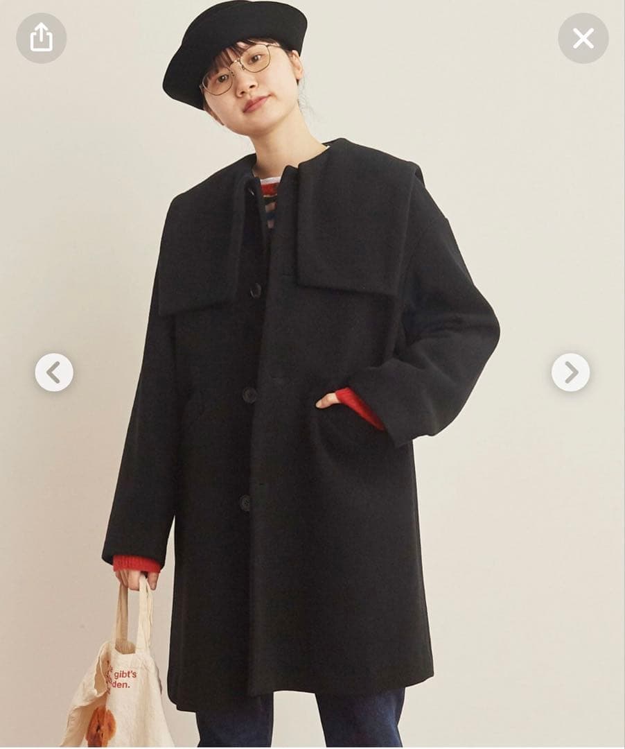 fig London エアリアルパイルLottaコート