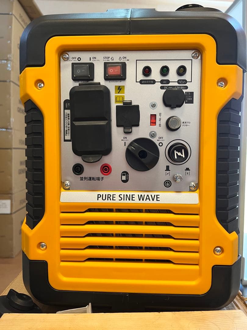 インバーター発電機　防音型定格出力1700w　即日発送