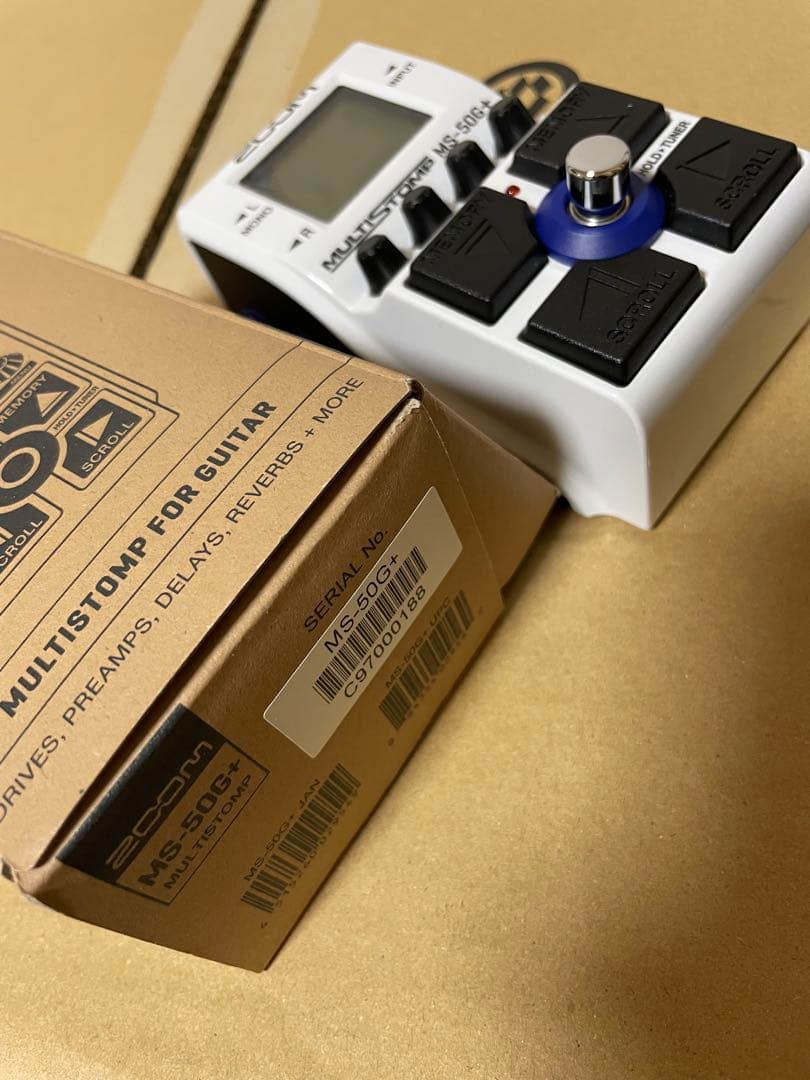 ZOOM MS-50G+【ほぼ未使用】