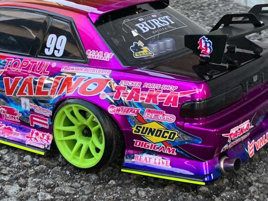 アディクション S13 シルビア 2024中村直樹選手　キャンディラメ塗装未使用