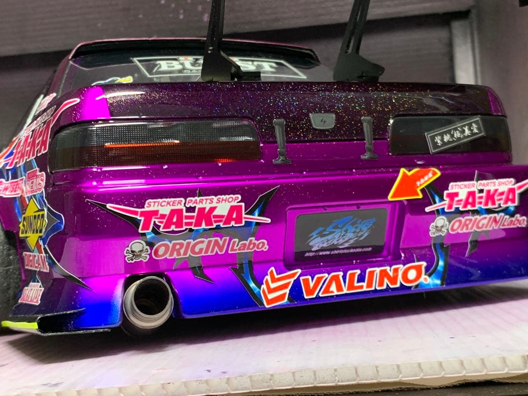 アディクション S13 シルビア 2024中村直樹選手　キャンディラメ塗装未使用