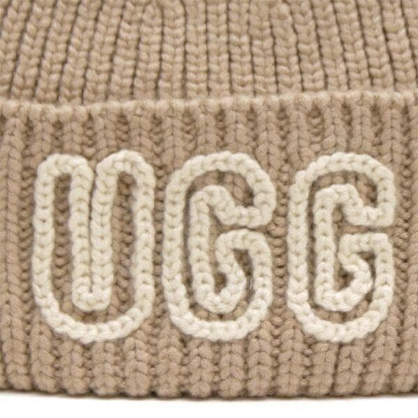 【売り切れ続出！大人気カラー】新品・未使用　UGG/アグ ニット帽 102345