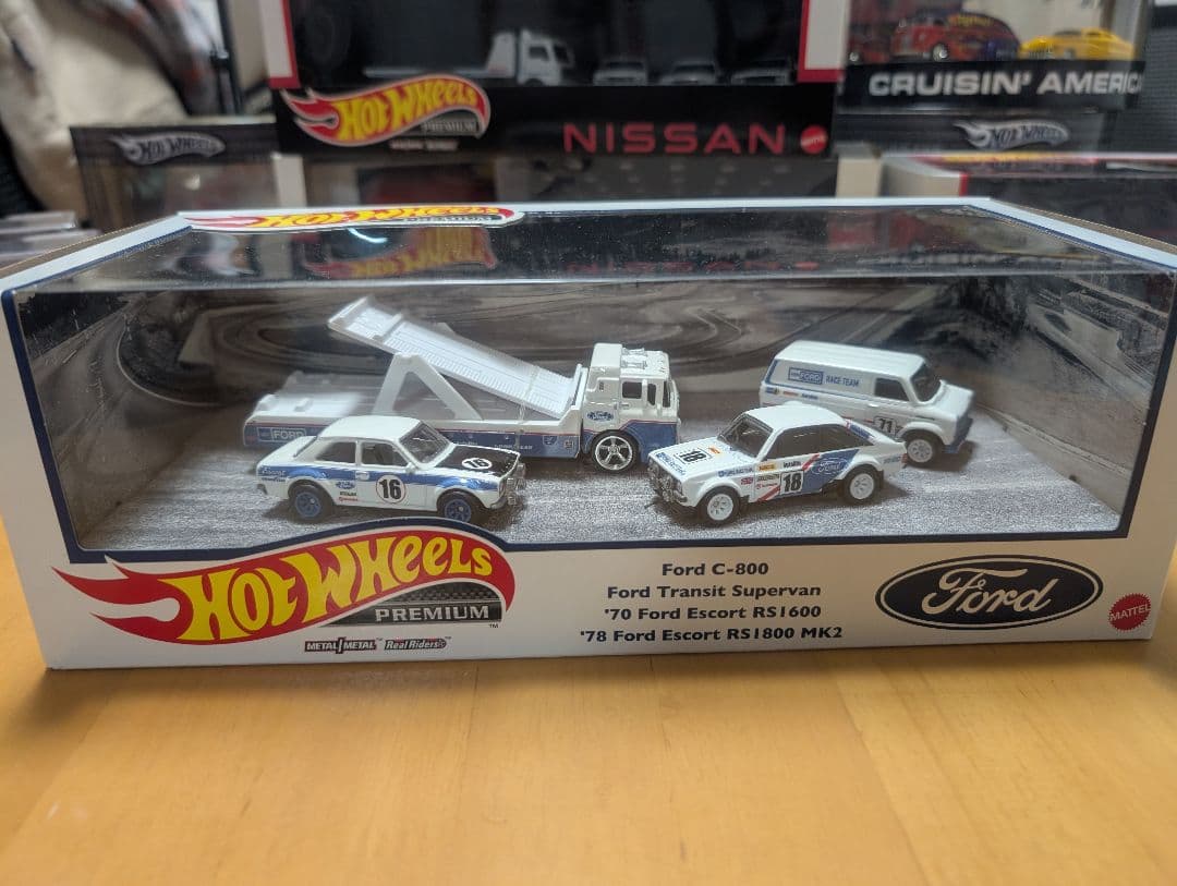 Hot Wheels フォードエスコート 3台セット