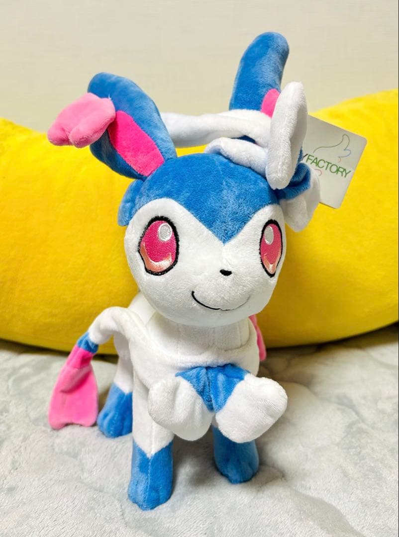 大きい！ポケモンニンフィア色違いぬいぐるみ★海外製OLYFACTORY★タグ付き