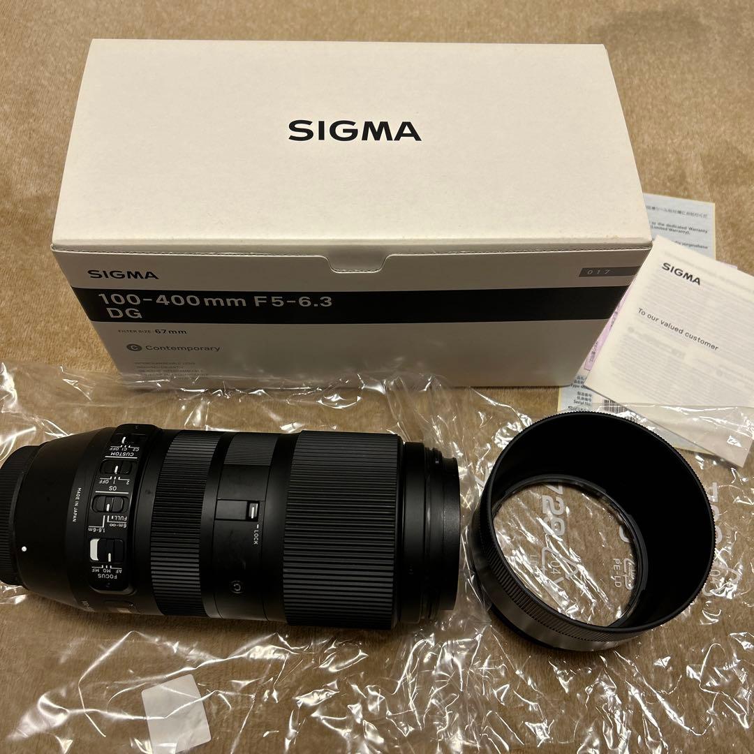 SIGMA 100-400mm F5-6.3 DG ズームレンズ