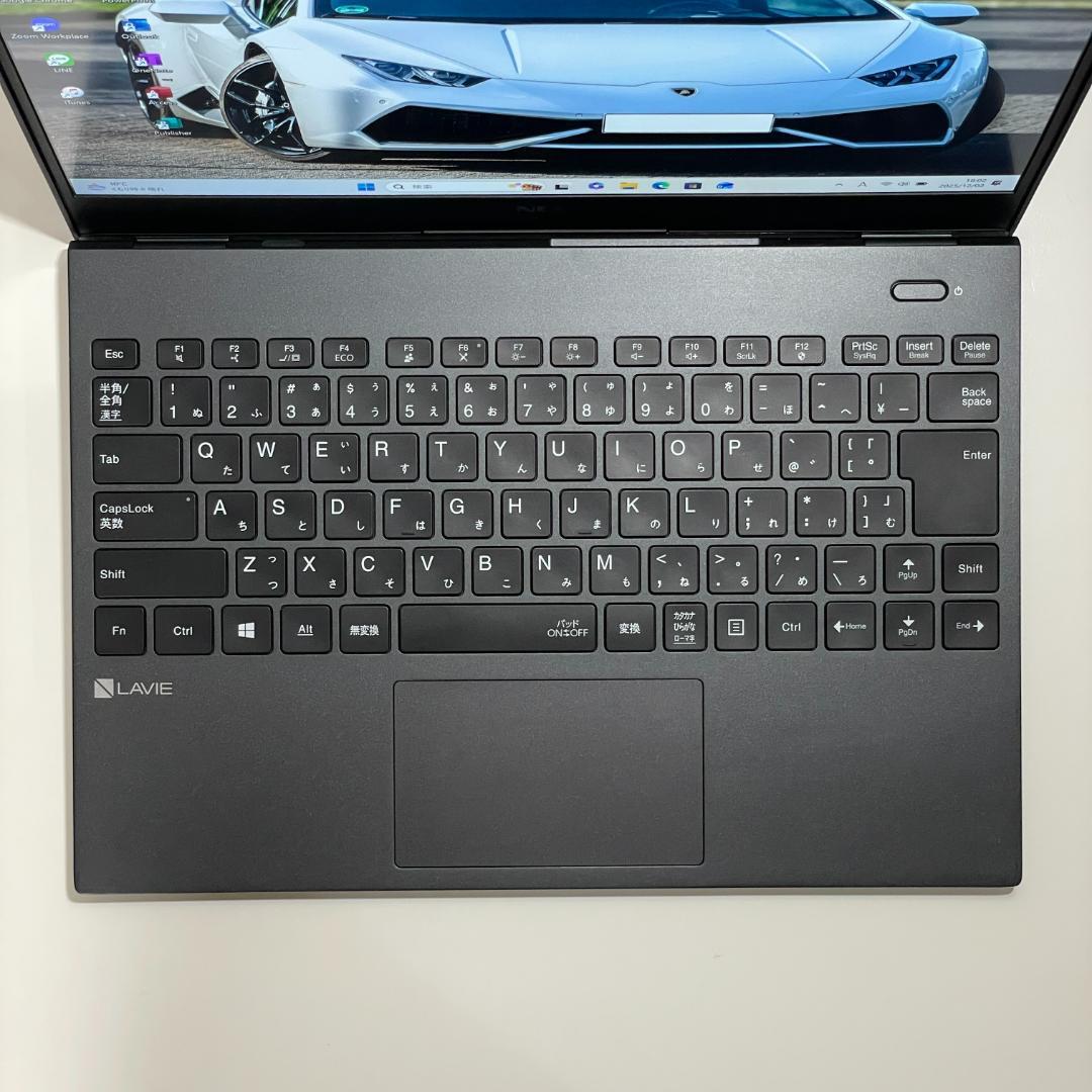 第10世代 i7 NEC LAVIE Direct 軽量薄型 SSD ノートPC