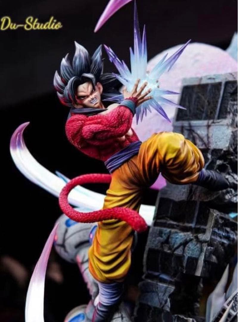 ドラゴンボール　孫悟空　スーパーサイヤ人4　ガレージキット　フィギュア