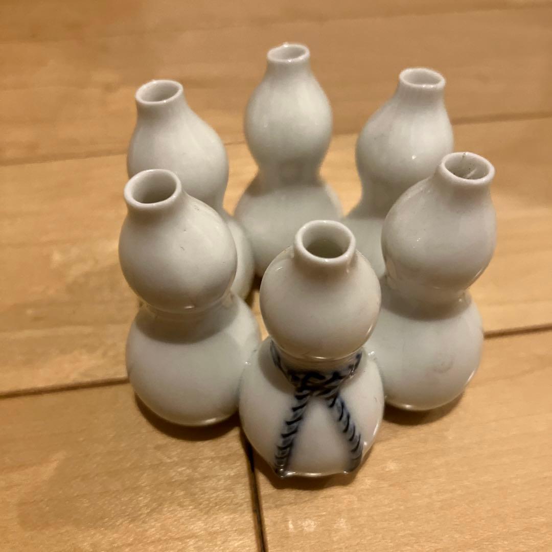 六瓢の柄杓置き