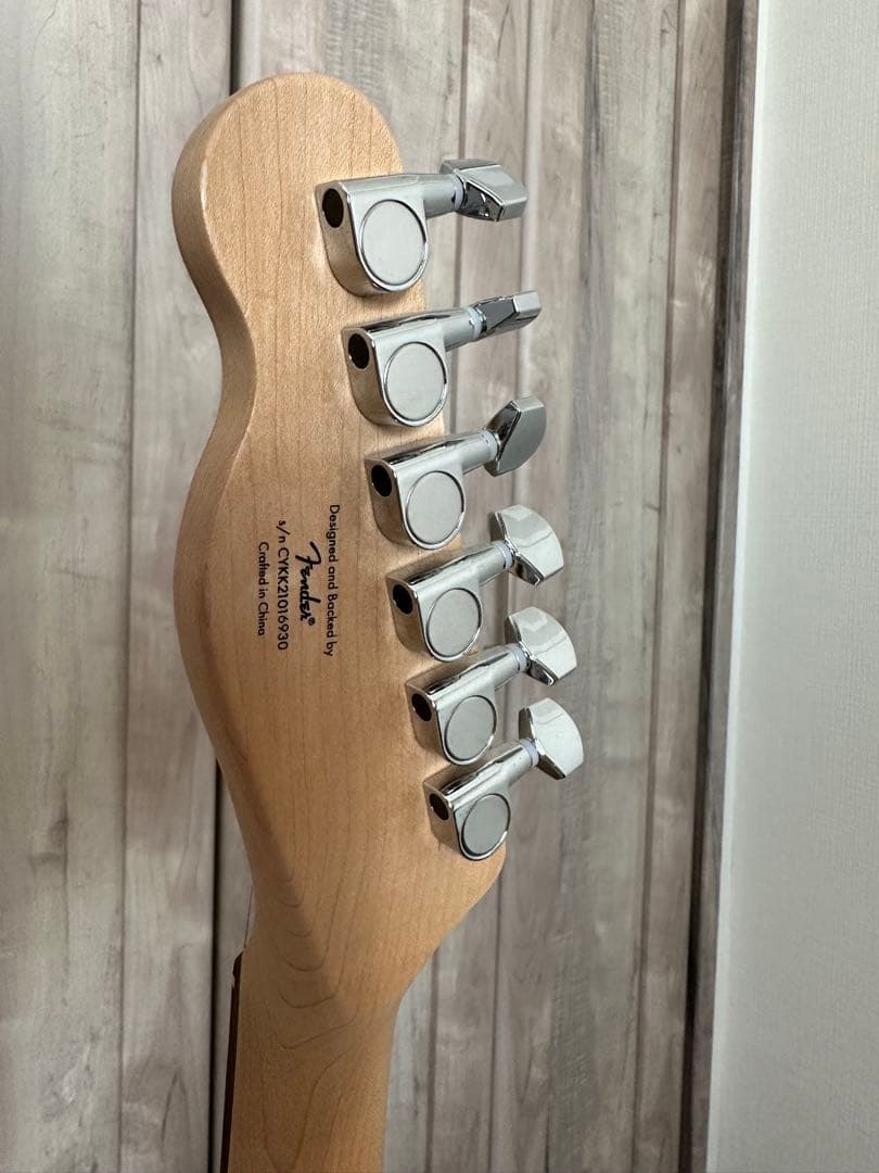 Fender スクワイヤー テレキャスター デラックス バーガンディー