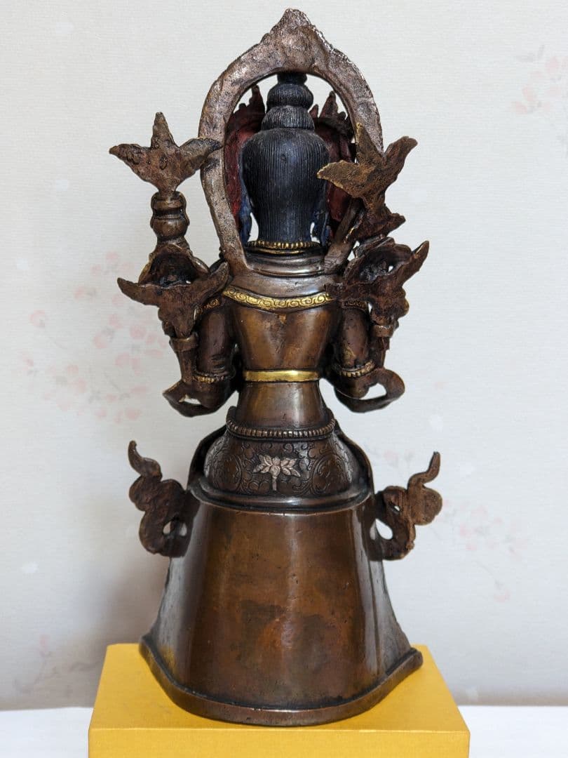 ♦中国 唐銅 仏像 古玩 仏教美術 仏具 古銅 釈迦如来坐像 古美術品 骨董品
