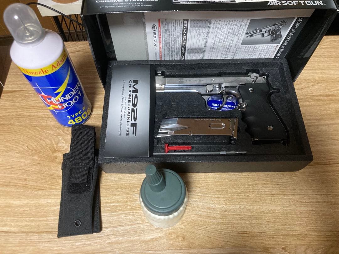 東京マルイ M92F クロームステンレス モデルガン