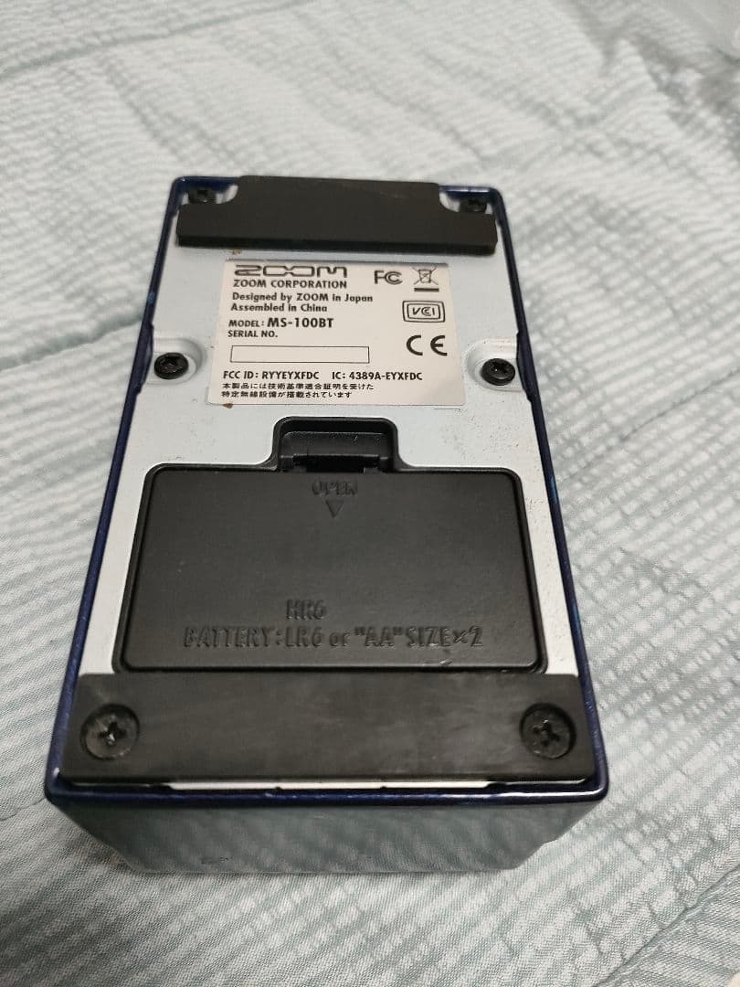 ZOOM MULTISTOMP MS-100BT エフェクター