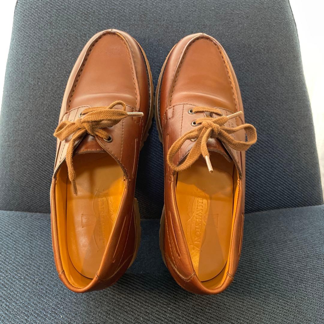 美品　J.M.WESTON/690 YACHTING DERBY OAK 5C