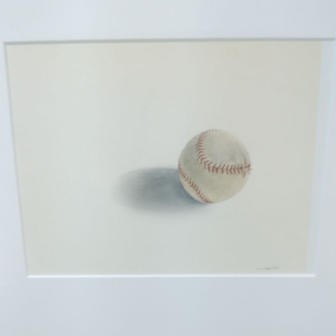 水野邦彦　野球ボール　阪急百貨店個展作