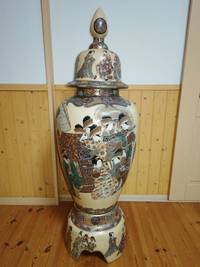薩摩焼　大壺