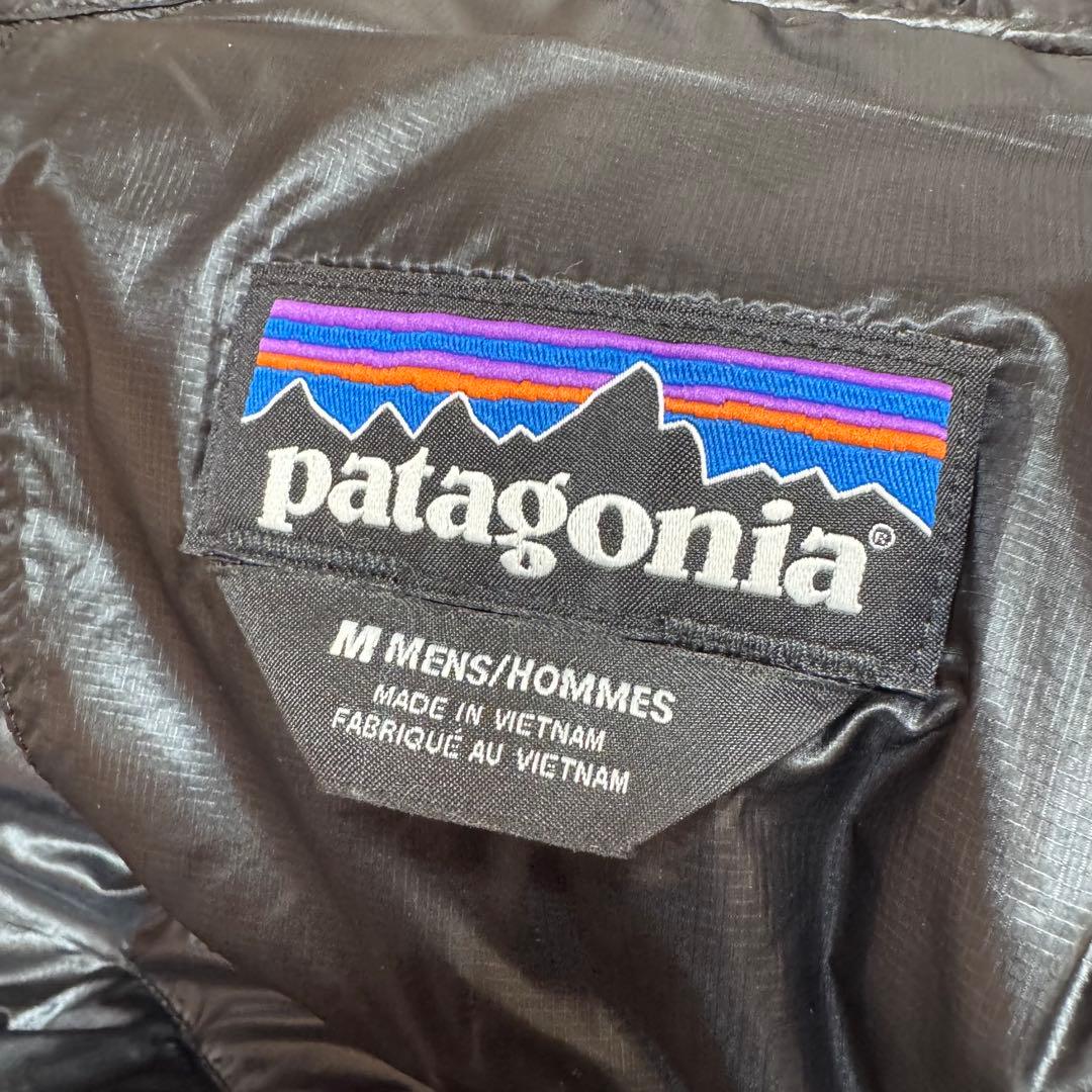 【美品】 パタゴニア マイクロパフフーディ ブラック サイズM 日本サイズL