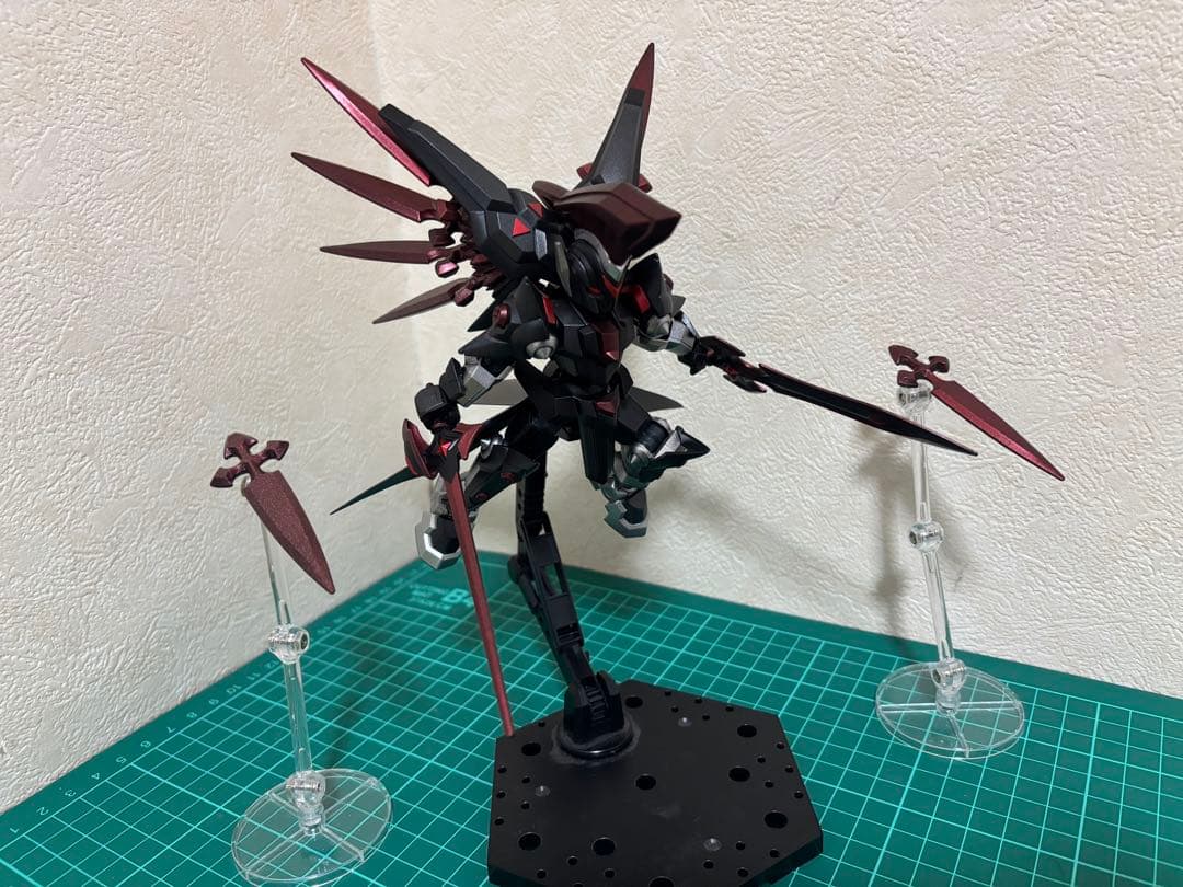 ダンボール戦記　LBXオーディーンmk2 アキレスD9 ジャンク　塗装完成品